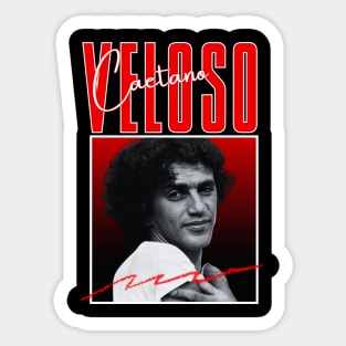 Caetano veloso///original retro Sticker